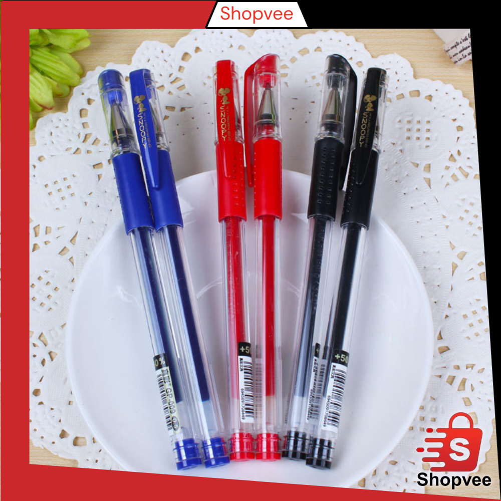 

Shopvee HL0008 Paket Hemat Alat Tulis 50 pcs & 100 PCS Pulpen Gel Ink 0.5mm Standart Murah Y1996