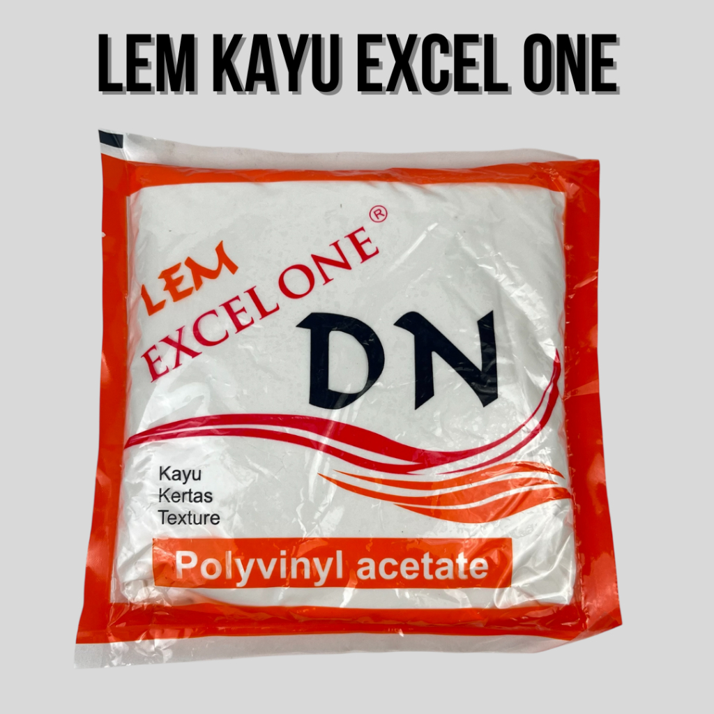 

Lem Kayu Excel One Kertas Textur Polivinyl Acetate DN 600gram