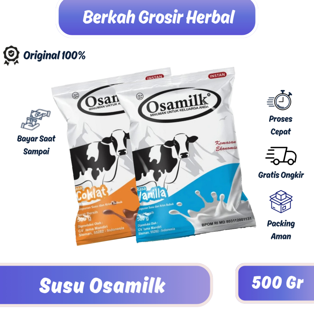 

Susu Osamilk 500gr Original