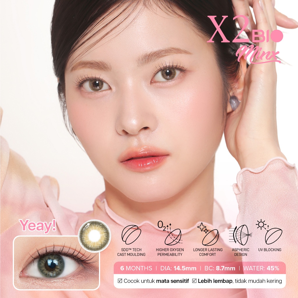 X2 Bio Minx Softlens - Yeay