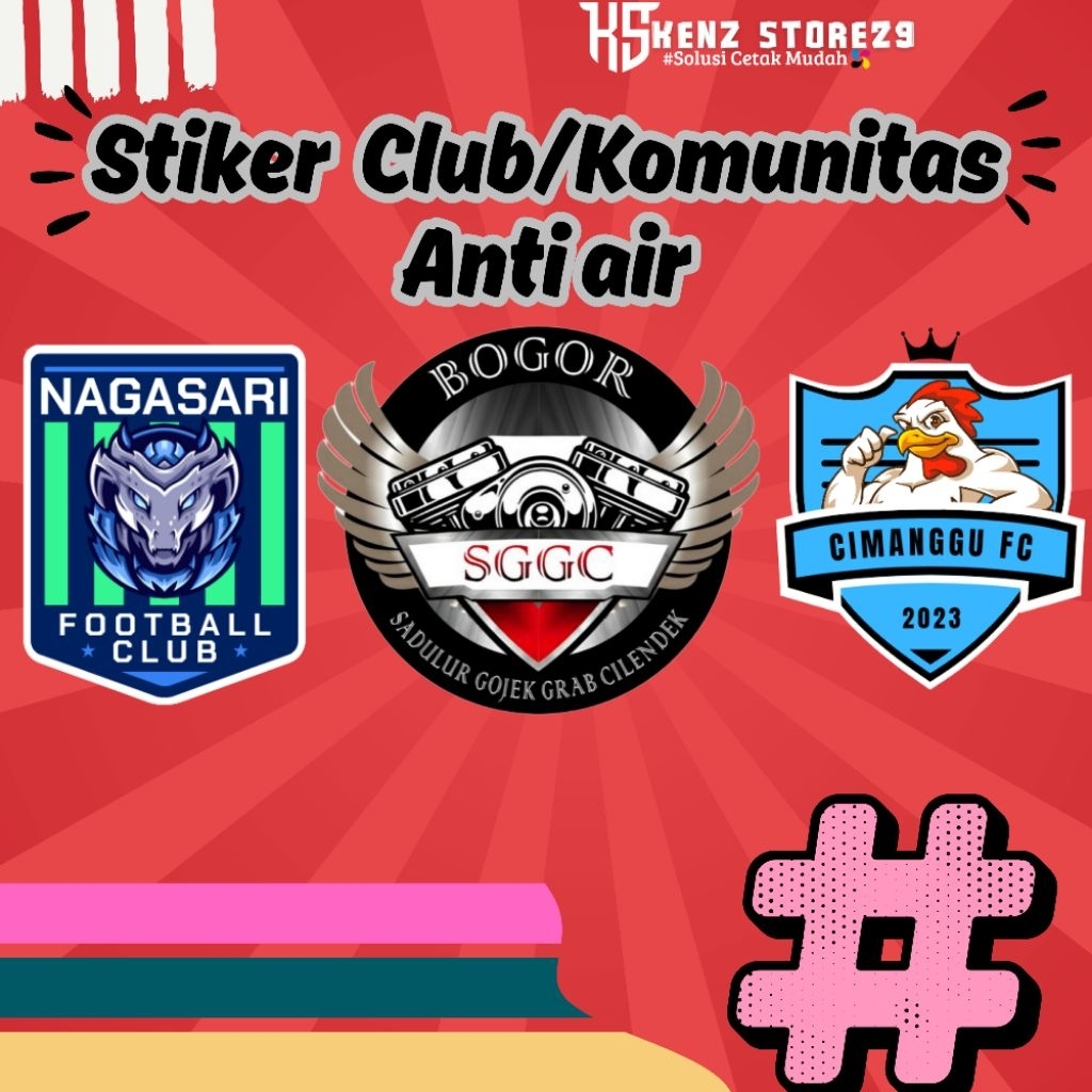 

Cetak Stiker Logo & Komunitas anti air