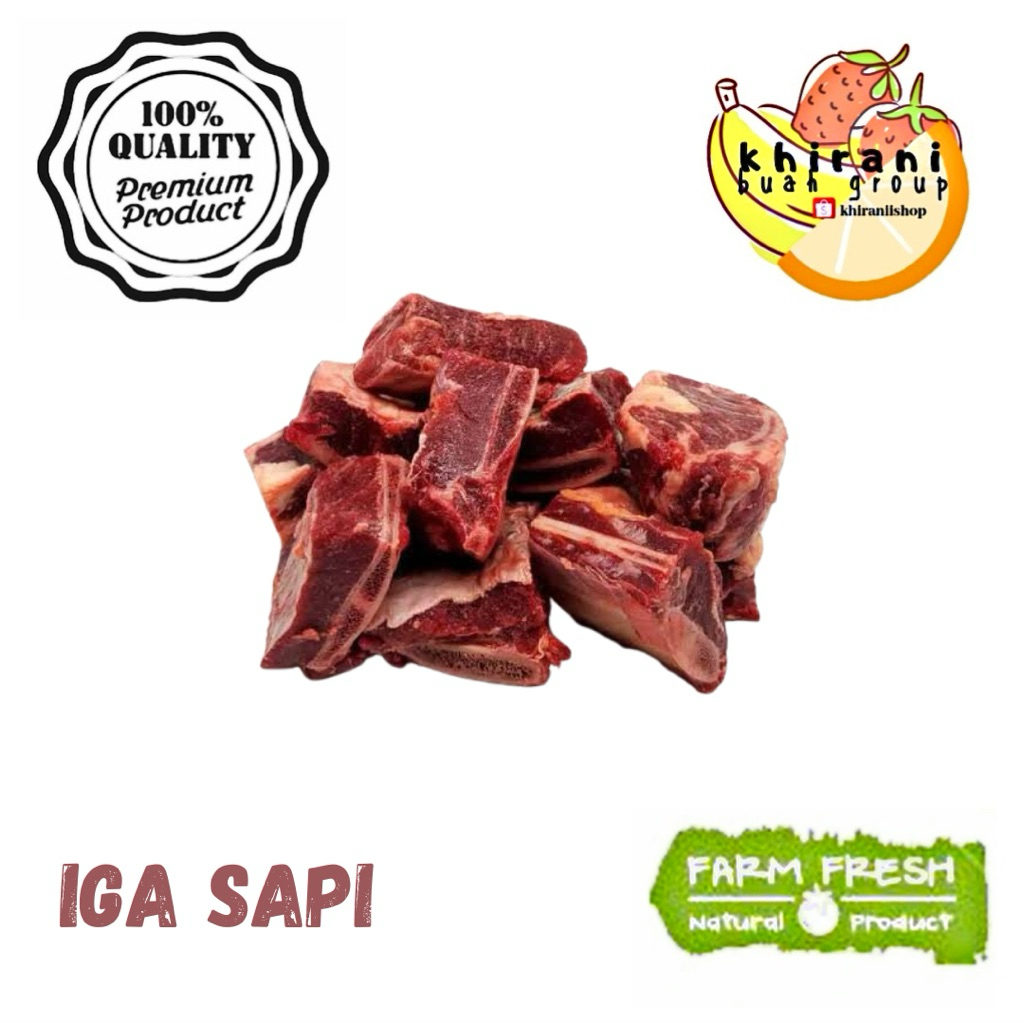 

Frozen Food - Iga Sapi Original 1kg