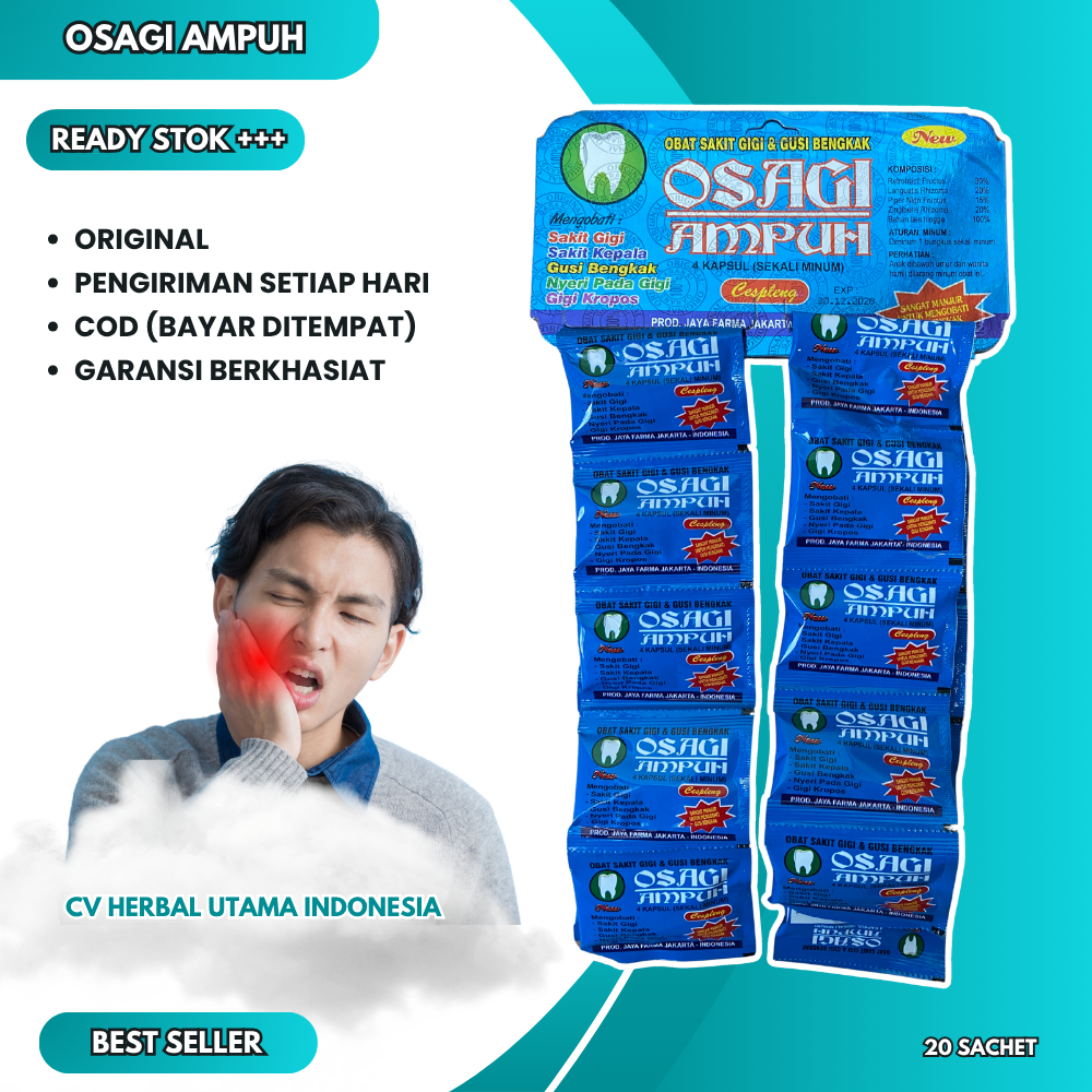 

Osagi Ampuh Renceng 20 Sachet Original