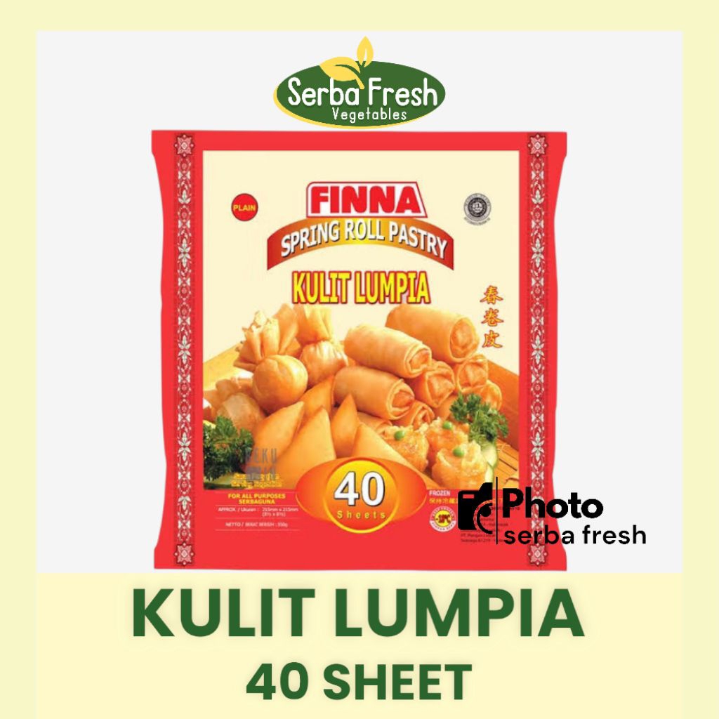 

FINNA KULIT LUMPIA PREMIUM 40 SHEET NUSANTARA MARKET