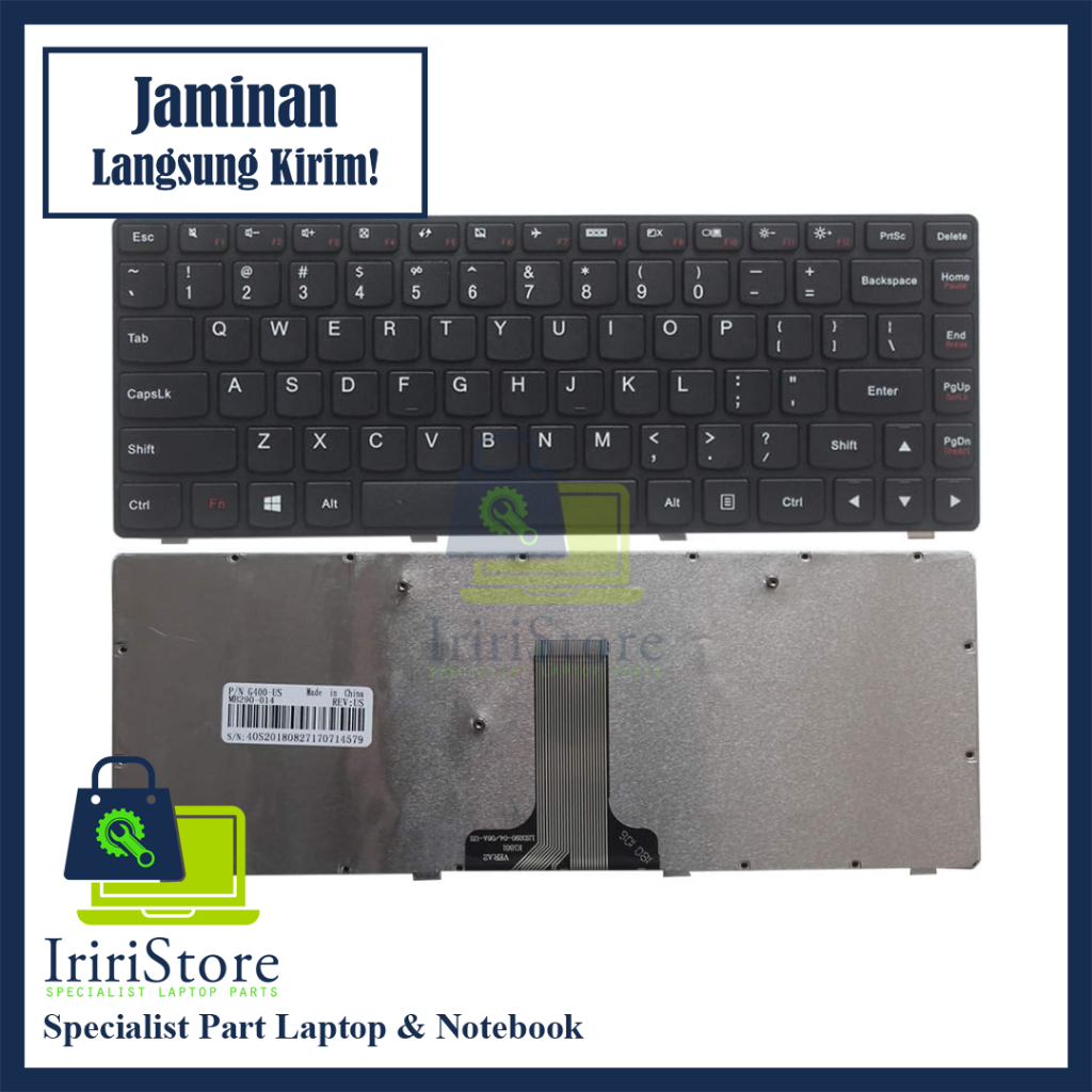 Keyboard Laptop Lenovo G405 AMD, G400 AMD