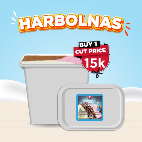 

BUY 1 PAIL GET DISC 15K DIAMOND ICE CREAM NEAPOLITAN 8 LT
