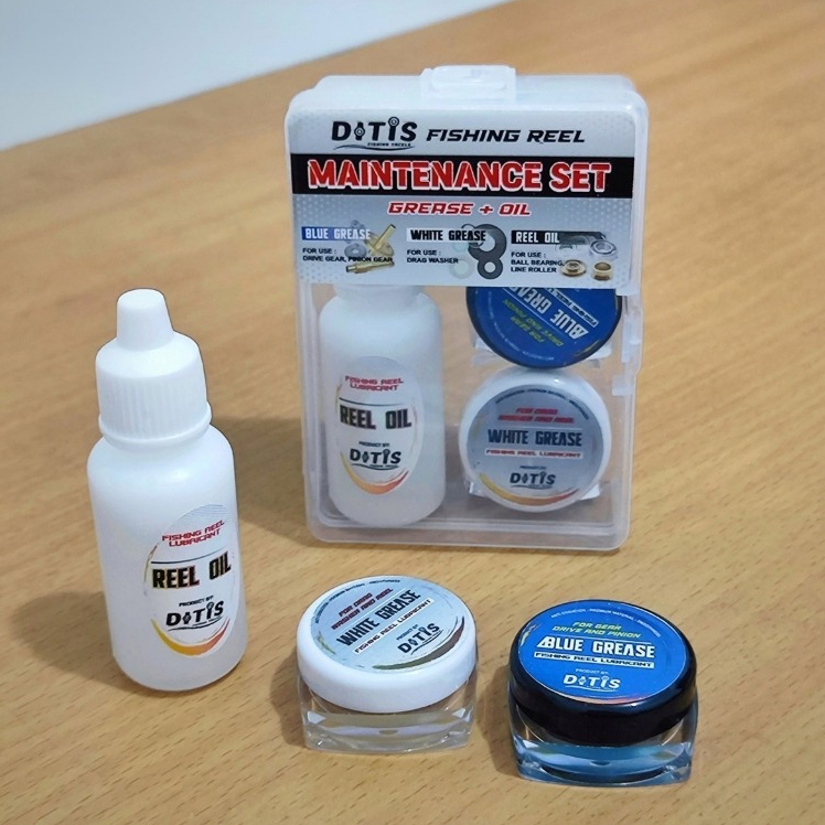 Larismanistokokku Ditis Minyak Pelumas Reel Pancing Anti Karat Anti Korosi Blue White Grease Reel