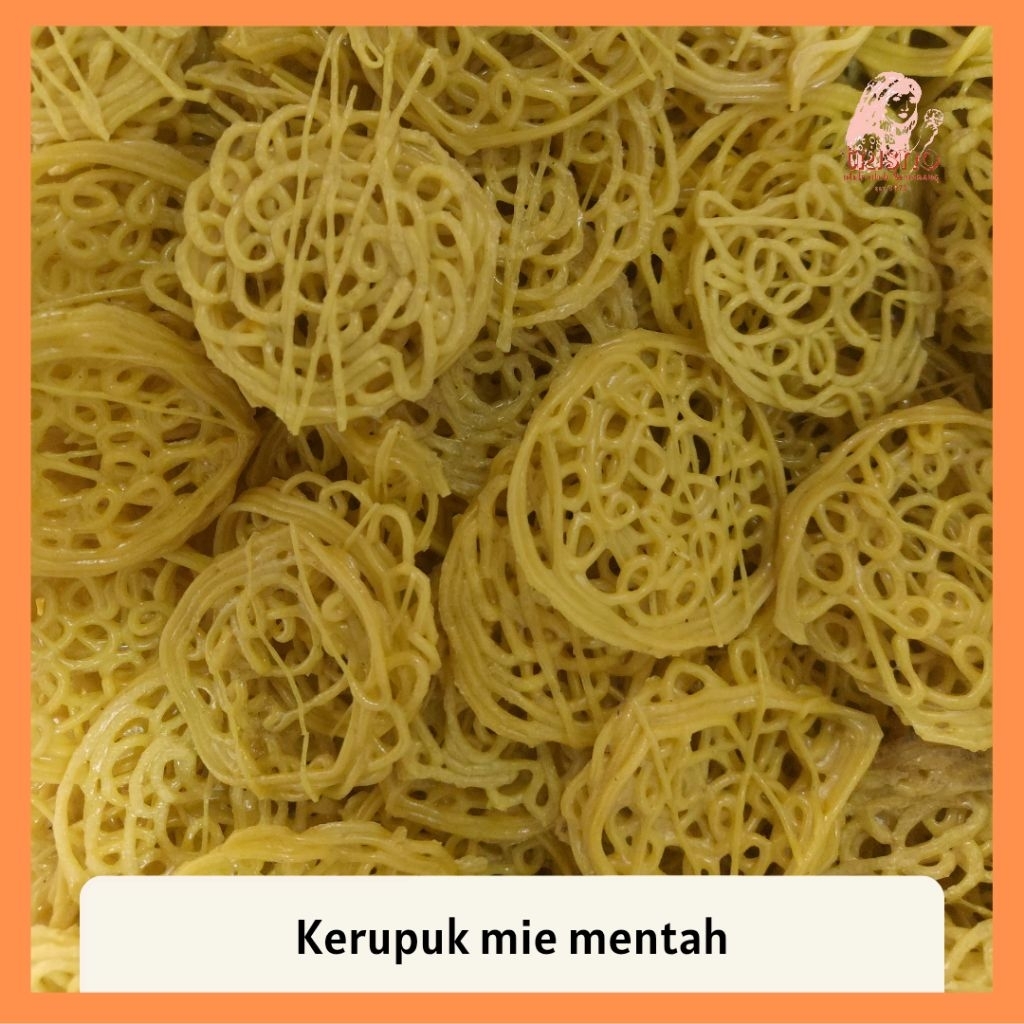 

Kerupuk mie mentah
