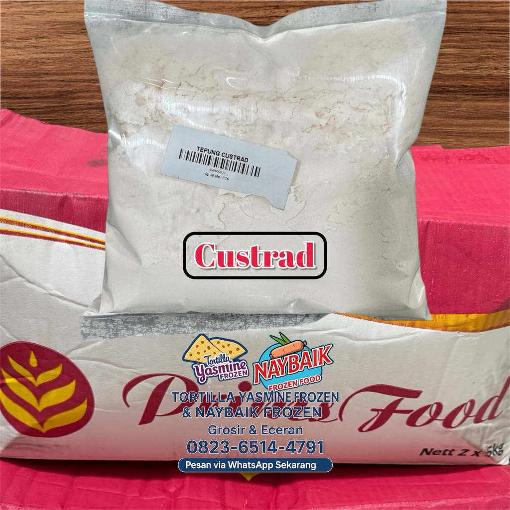 

tepung custrad kemasan 500gr