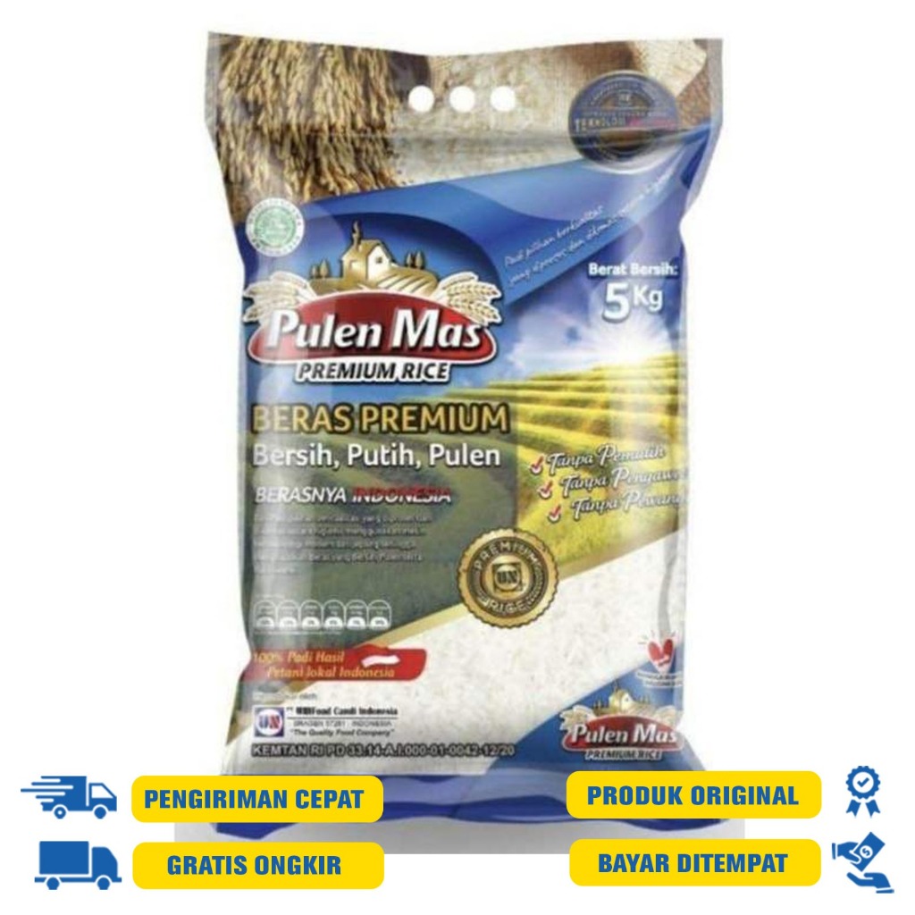 

Beras Premium Pulen Mas 5Kg Murah