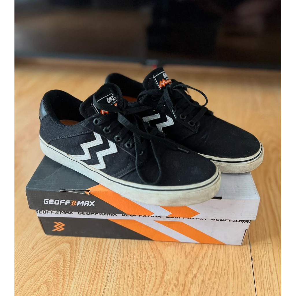 Shoes Geoff Max Gavin Black White STZ