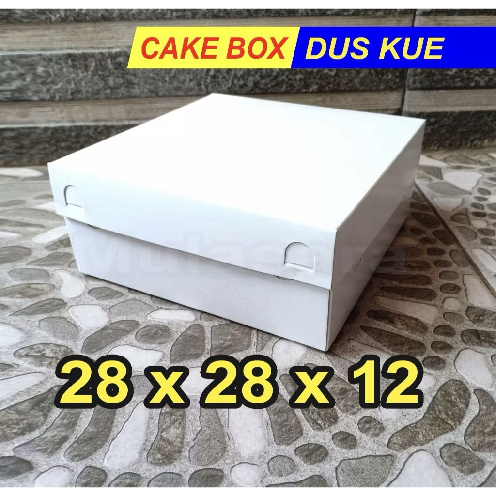 Dus 28x28x12 polos / dus 28x28 / box 28x28 / cakebox 28x28 / dus box