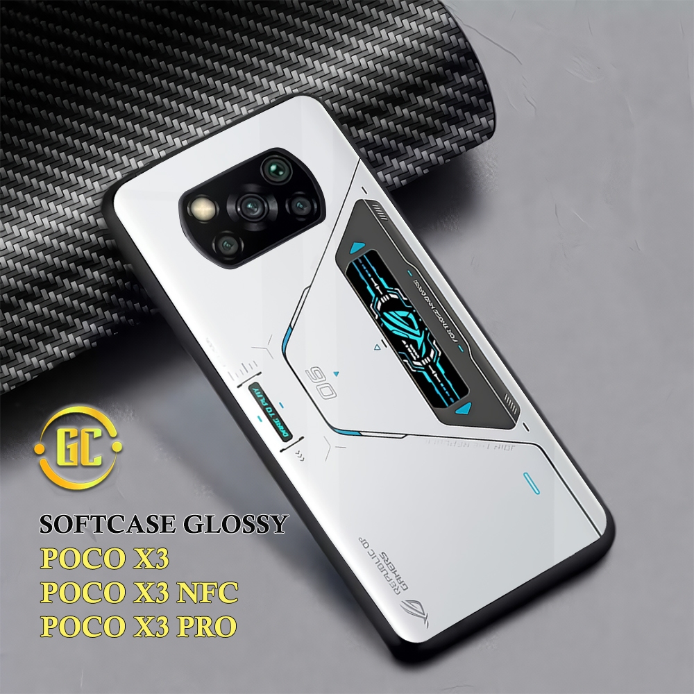 [CM19]  Case Glossy Case | POCO X3| POCO X3 NFC| POCO X3 PRO | CASE KEKINIAN LUCU |  Casing Hp Kilau