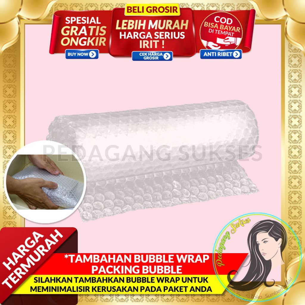 

Bubble Wrap Packing Tambahan Bubble