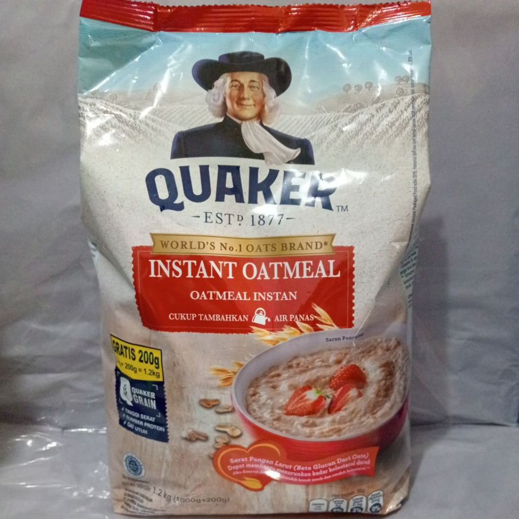 

Quaker Instant Oatmeal 1.2Kg