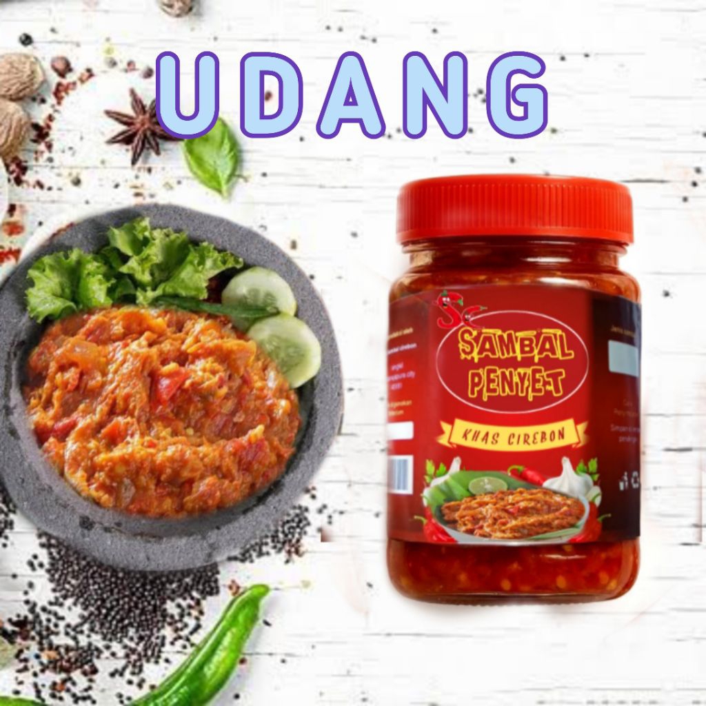 

SAMBAL PENYET UDANG pedas dower gurih mantap jeh..
