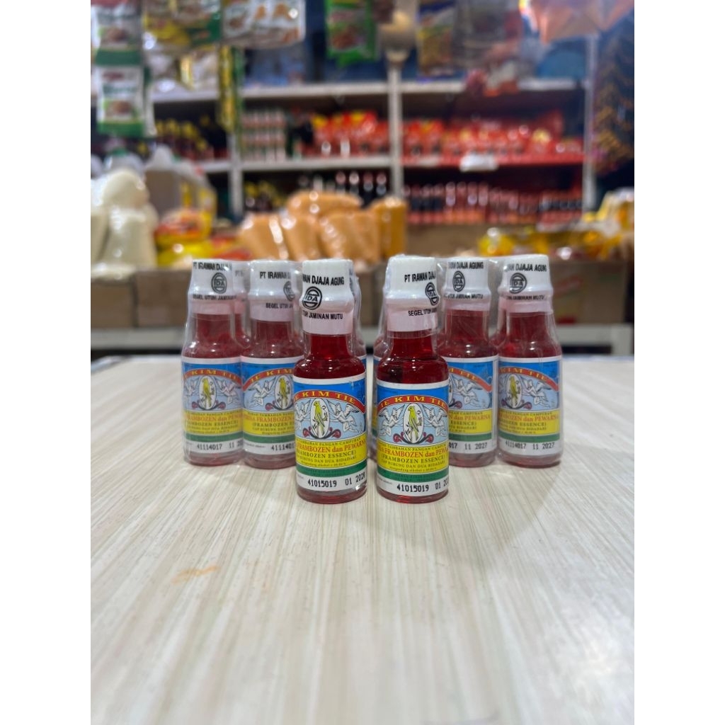 

Frambozen Essence / Perisa Frambozen dan Pewarna 12 ml