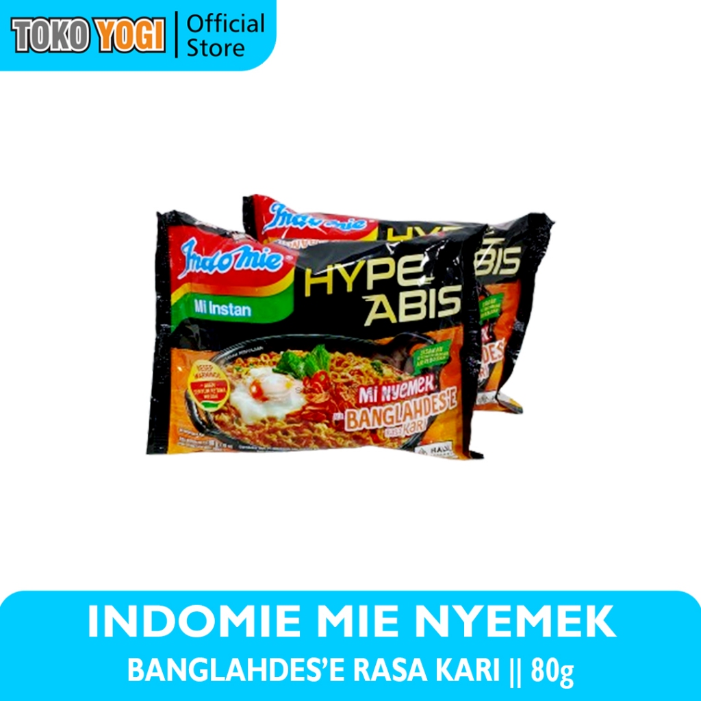 

INDOMIE HYPE ABIS NYEMEK ALA BANGLAHDES'E RASA KARI 80g