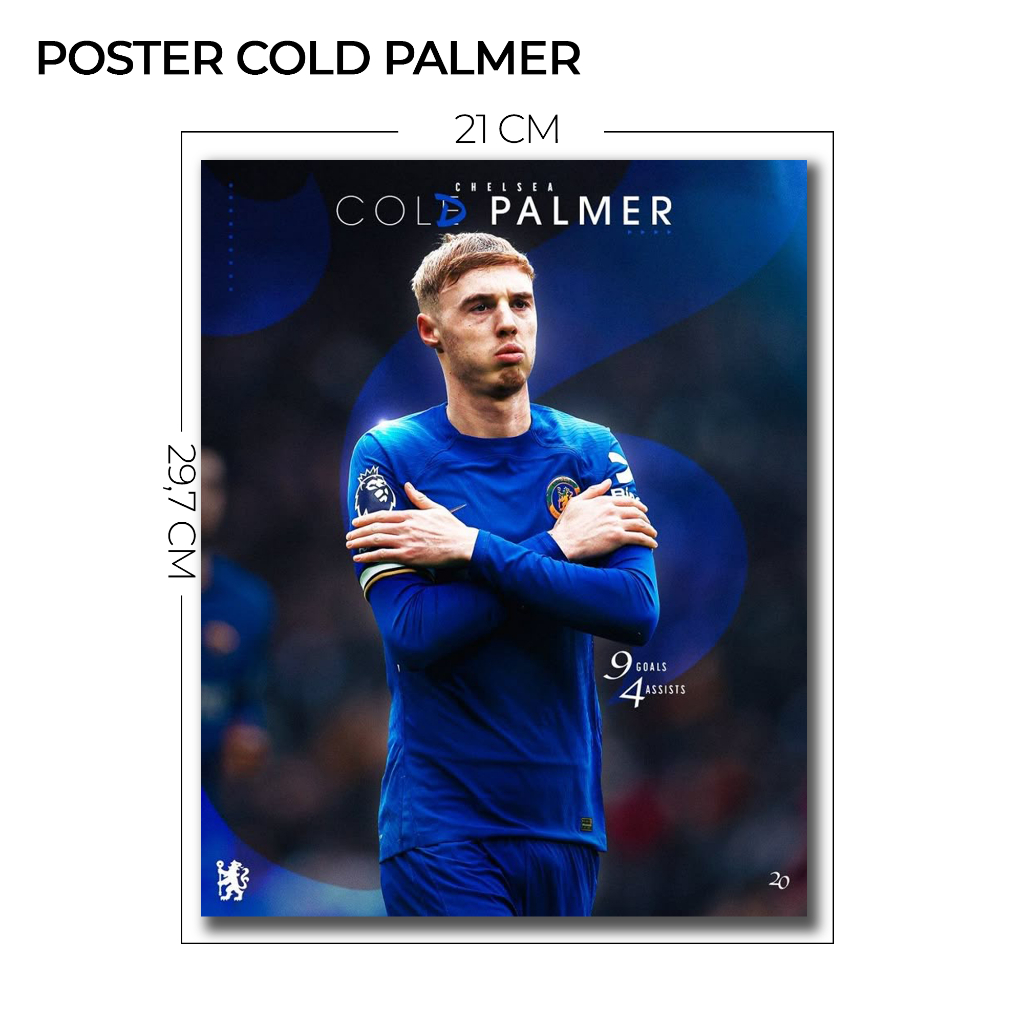 

Fanatica Sport - Poster Palmer 29,7 x 21 cm - Poster Dinding Hiasan - Wallpaper