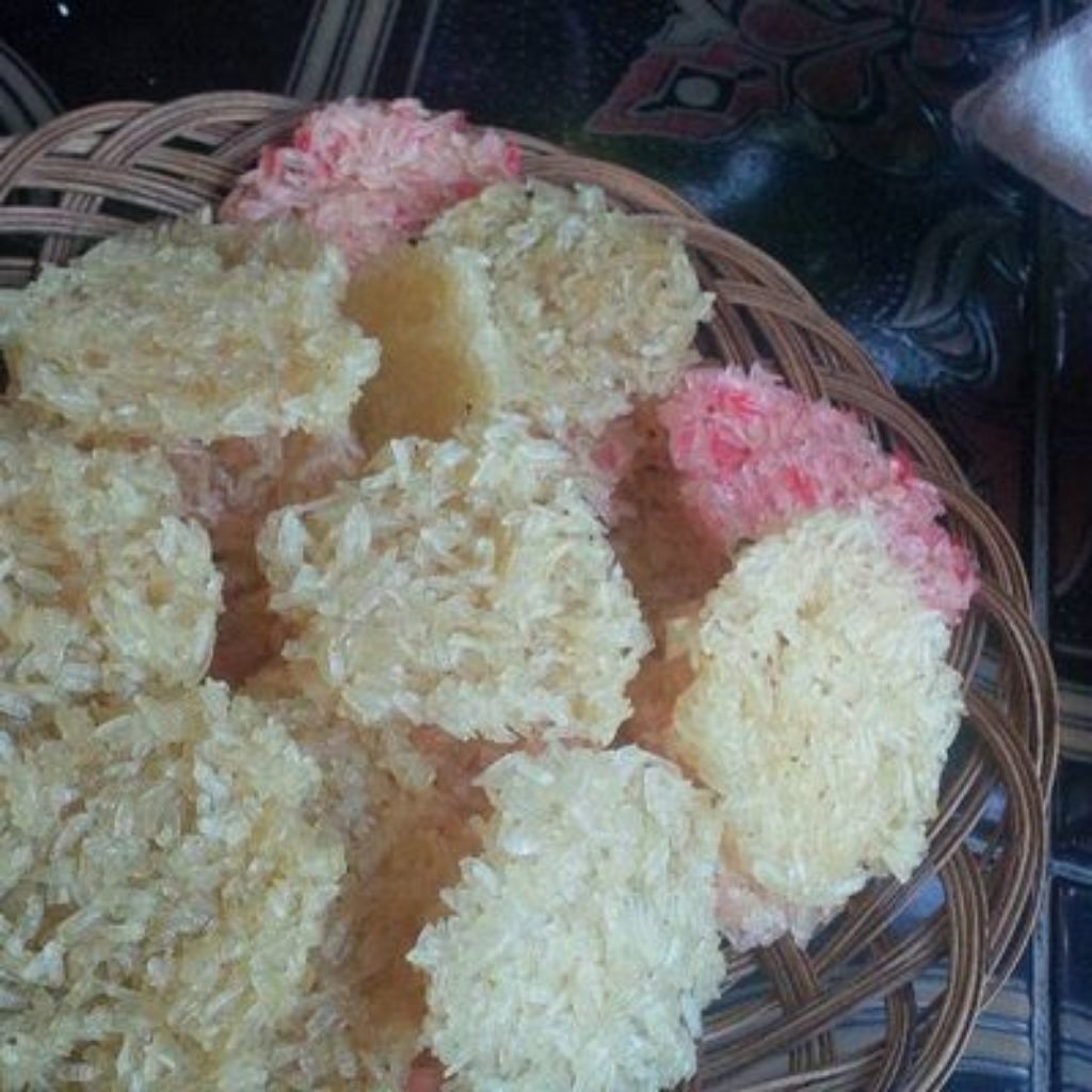 

Rengginang pulut mentah