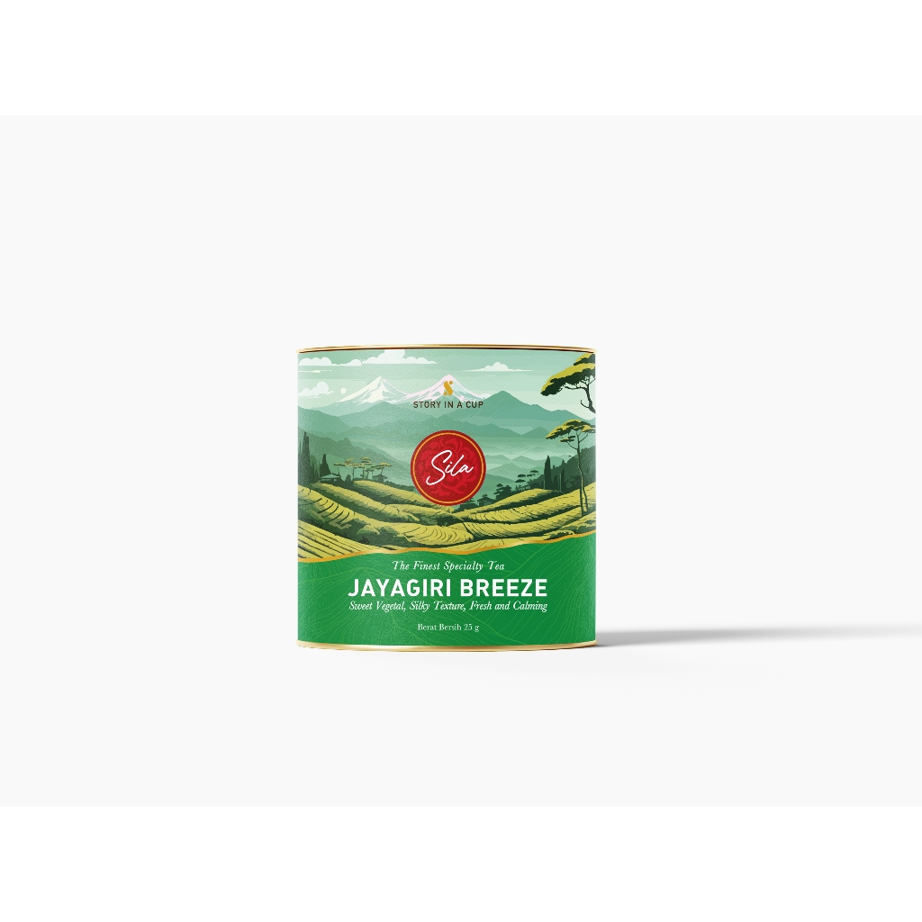 

Sila - Jayagiri Breeze - Pure Specialty - The Finest Series - Canister Mini - Teh Premium - Green Tea