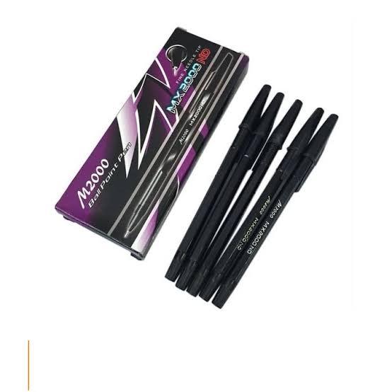 

Paket hemat 1 pcs Pulpen M2000 hitam atau sunreno / pulpen hitam M2000