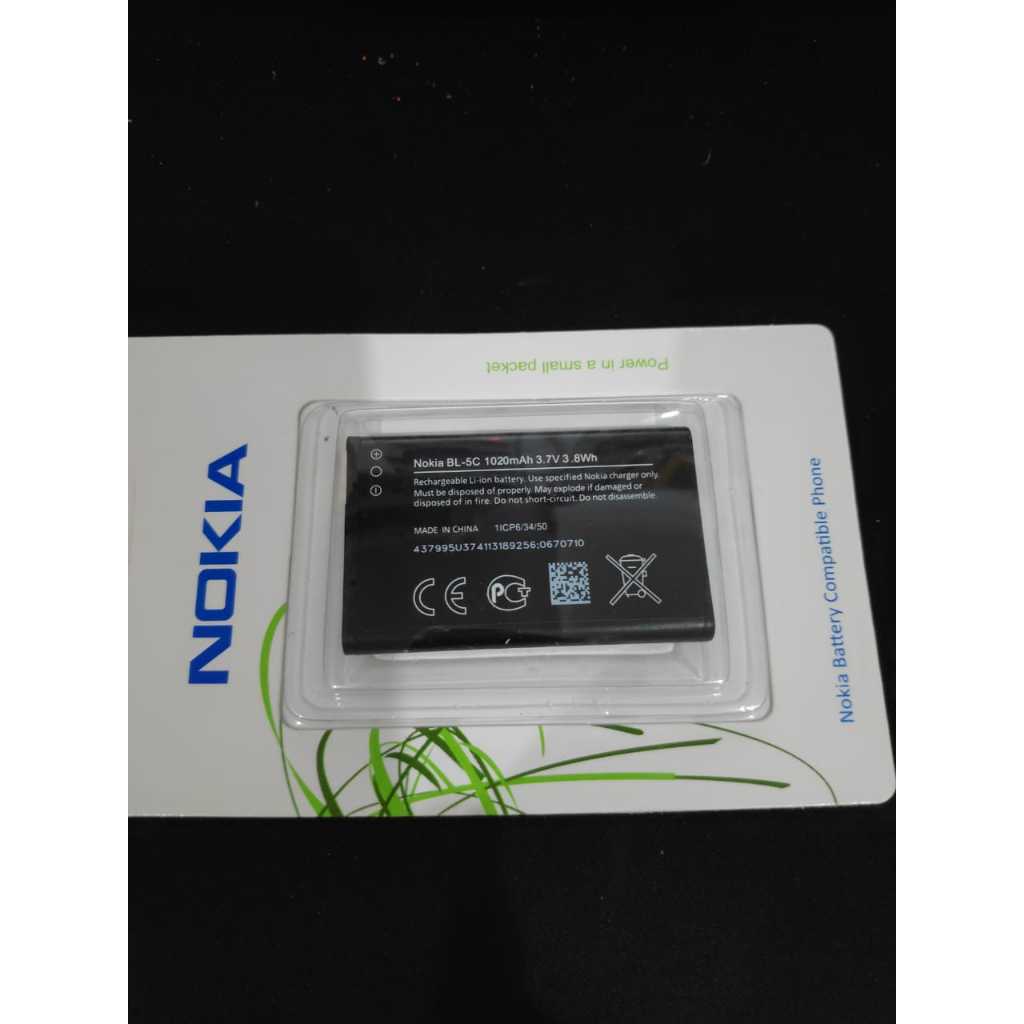 Baterai Nokia BL-5CB BL5CB Original 100% Batre
