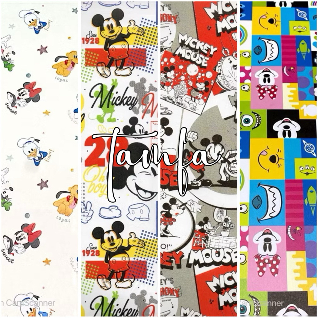 

KERTAS KADO SANSAN WAWA SANWA MOTIF MICKEY MINI
