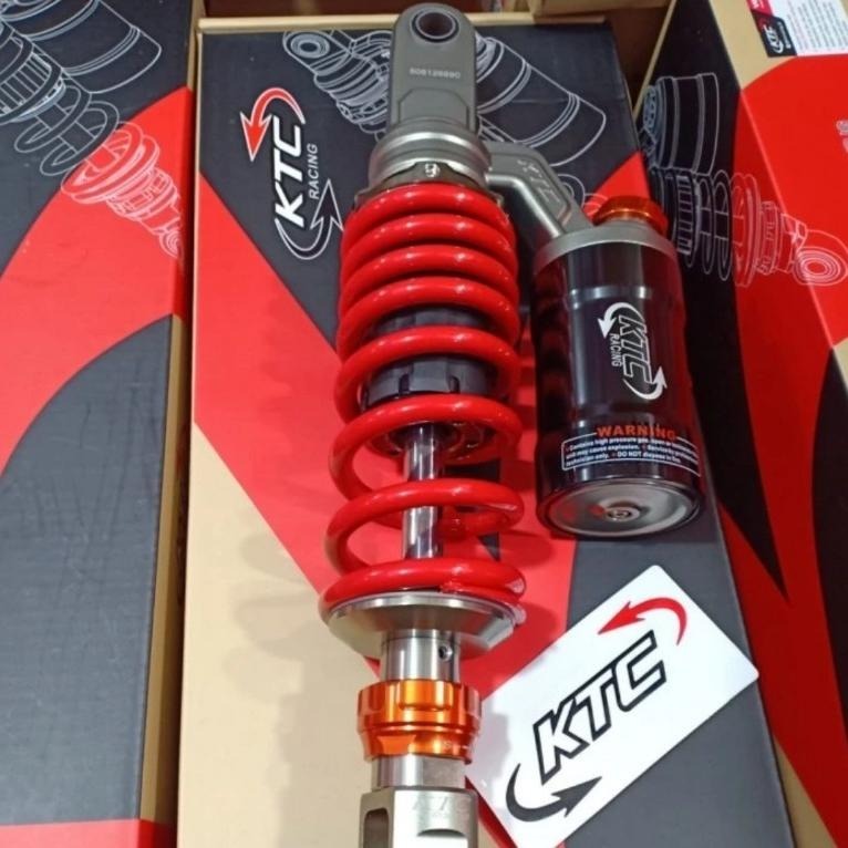 SHOCK KTC EXTREME BLACK EDITION MIO BEAT VARIO SCOPY XEON FINO GENIO - HITAM AS GOLD, 325 MM