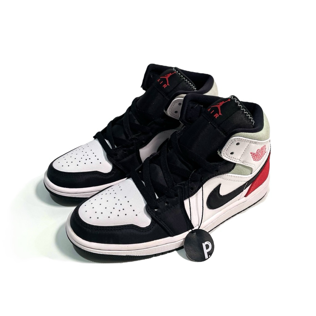 Air Jordan 1 Mid Union Black Toe