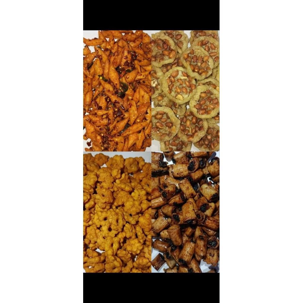 

paket Snack 4 Macam isi 200gram