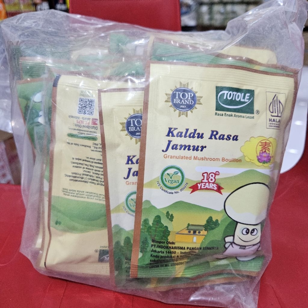 

Totole Kaldu Jamur 40gr isi 20bks