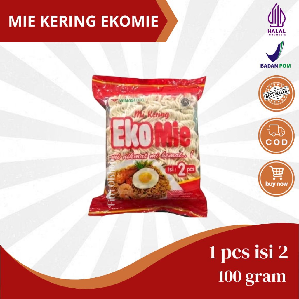 

EKOMIE Mie kering isi 2 pcs