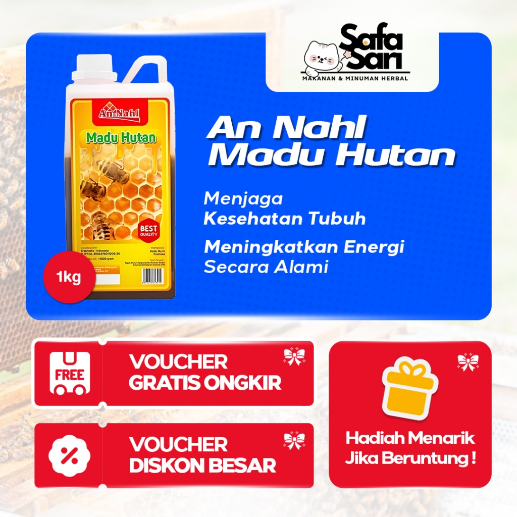 

Madu Hutan An-Nahl Sehato 1 kg