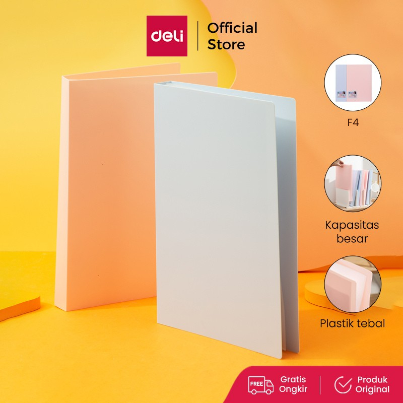 

Deli Display Book / Map Clear Holder / Dokumen Keeper A4 30 40 60 Slot CF99X