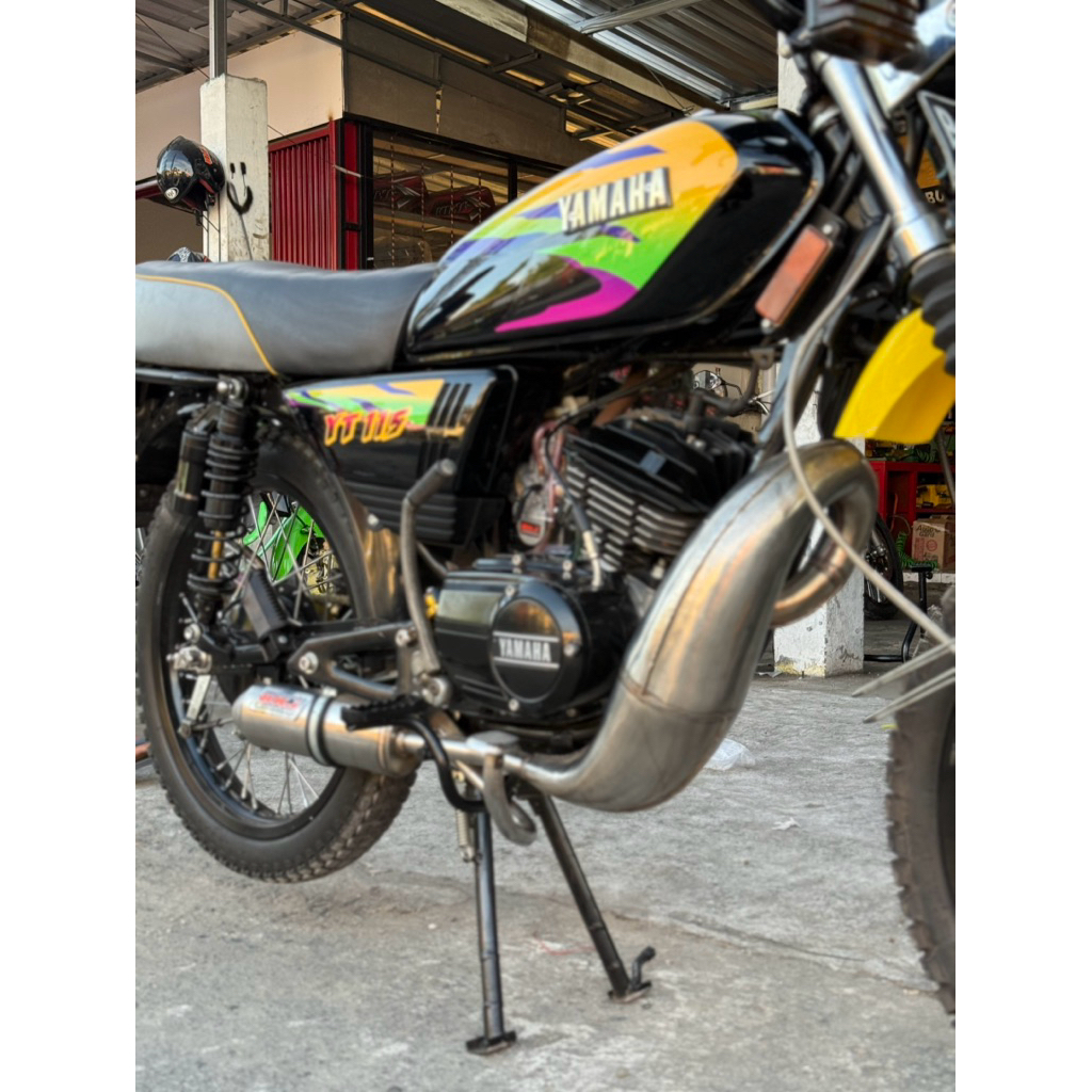 knalpot udang bkj original Yamaha yt115 RXKING rxs