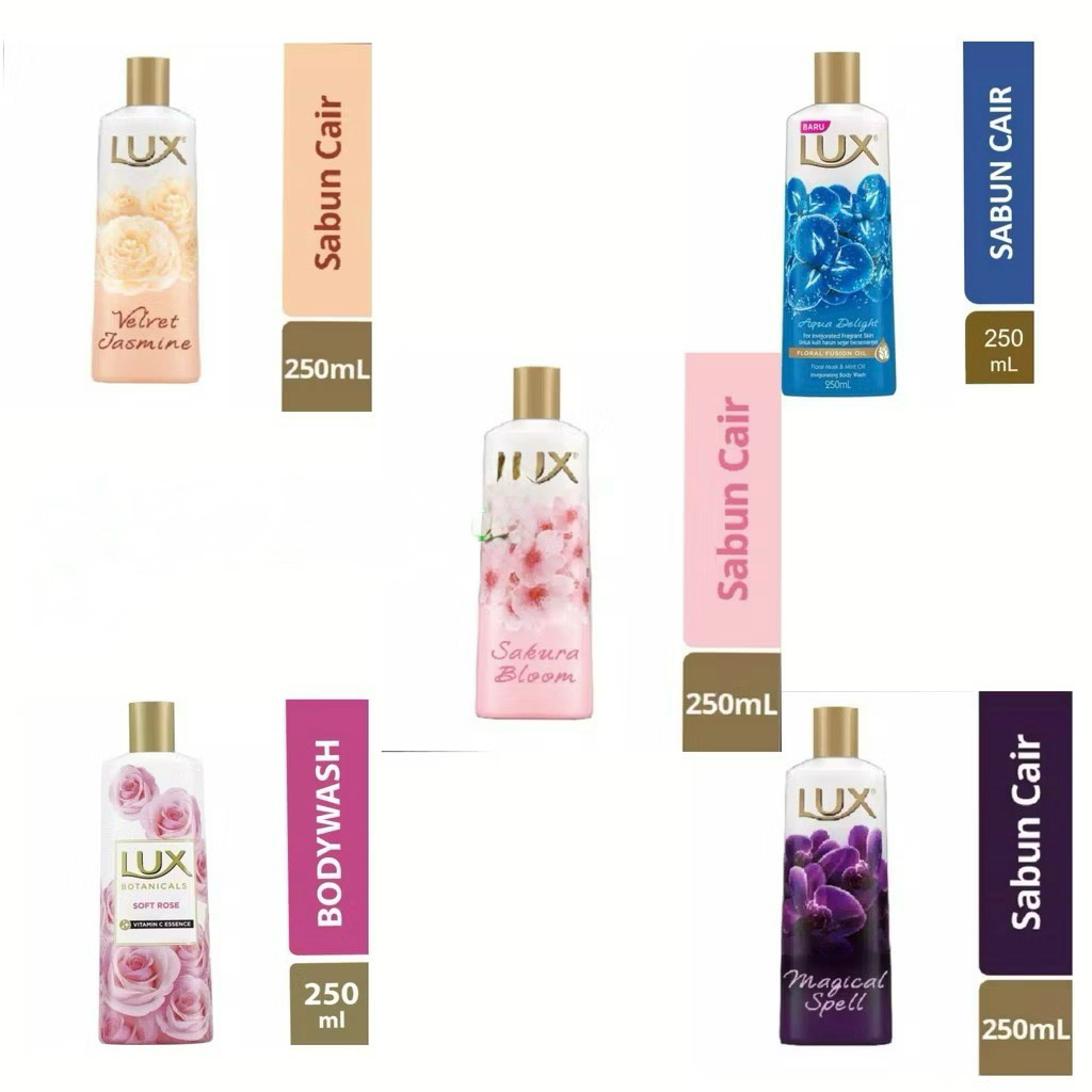Lux Sabun Cair 250ml Kemasan Botol