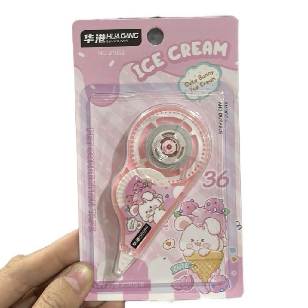 

Stipo Kertas Correction Tape PET Hua Gang 91062-91061 Motif Random