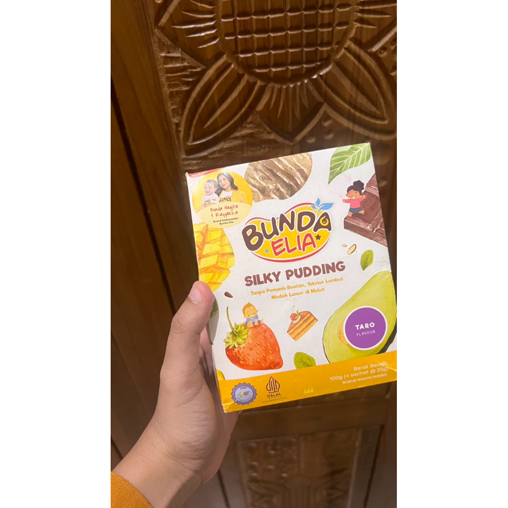 

Bumbu Bunda Elia Silky Pudding Anak Taro