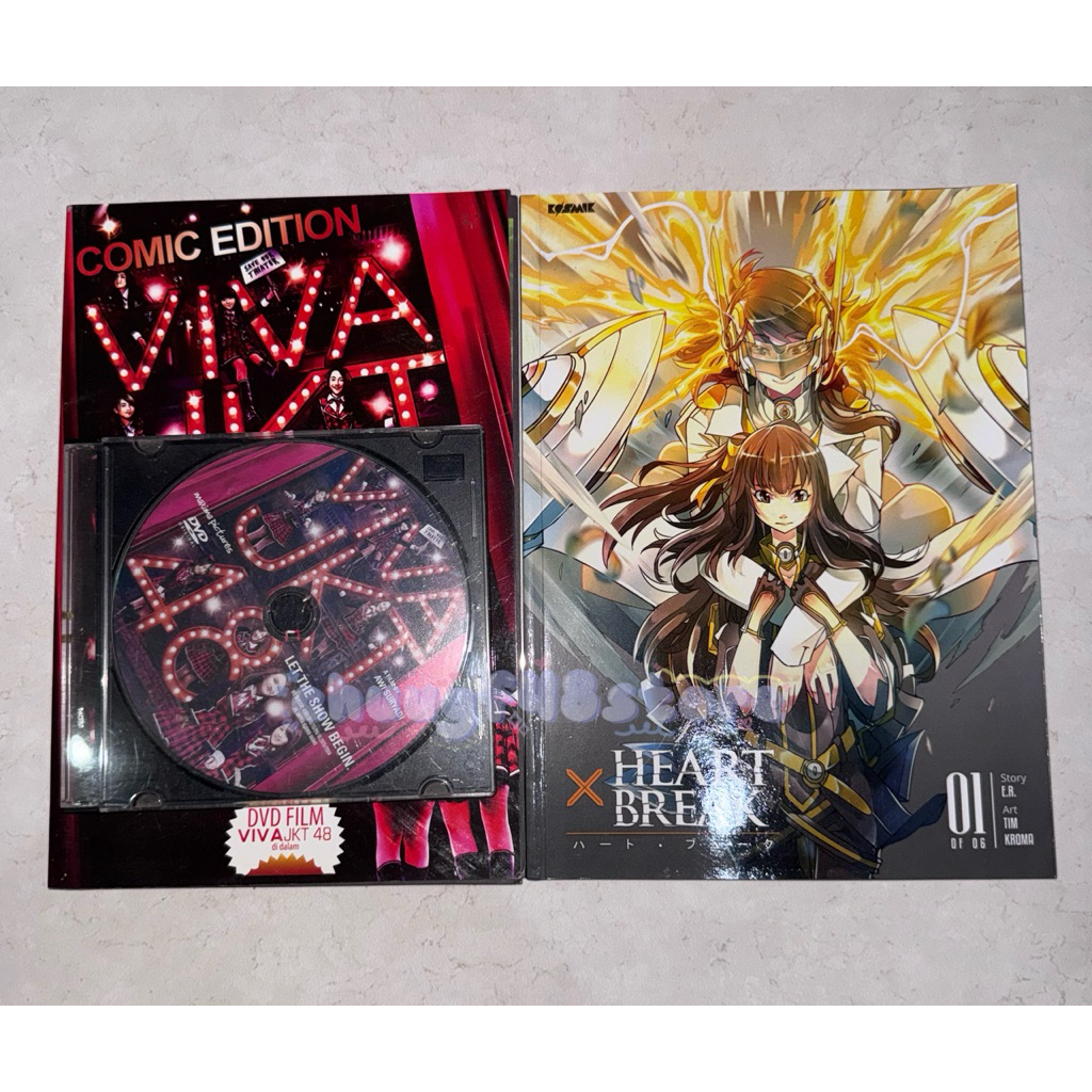 viva Jkt48, komik heart x break