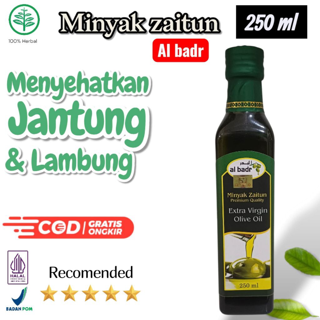 

Minyak zaitun 250 ml Al badr