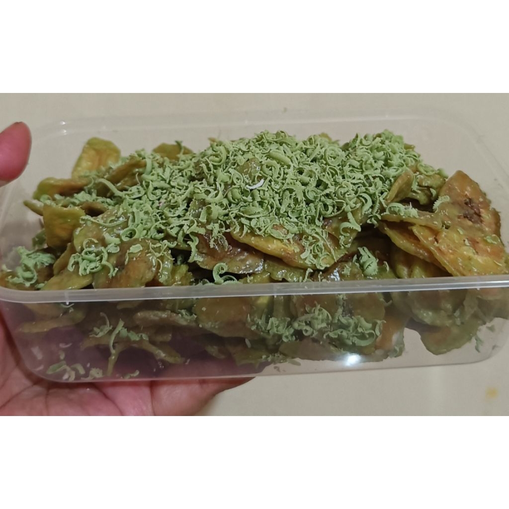 

KERIPIK PISANG LUMER VARIAN MATCHA