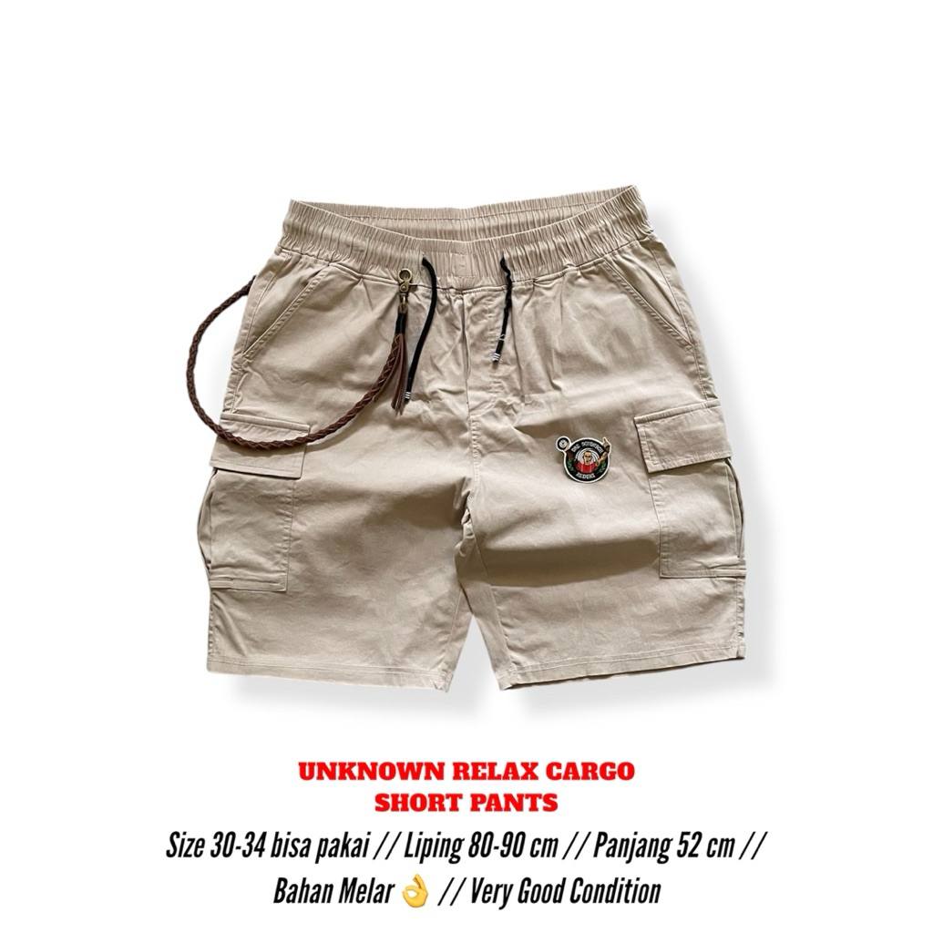 Celana pendek Cargo Second Original