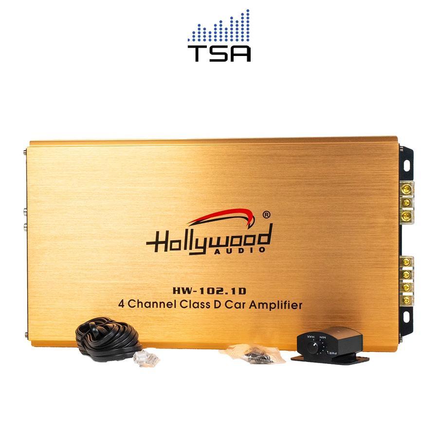 Monoblok Hollywood Audio 1 Channel Class D Car Amplifier HW-102-1D