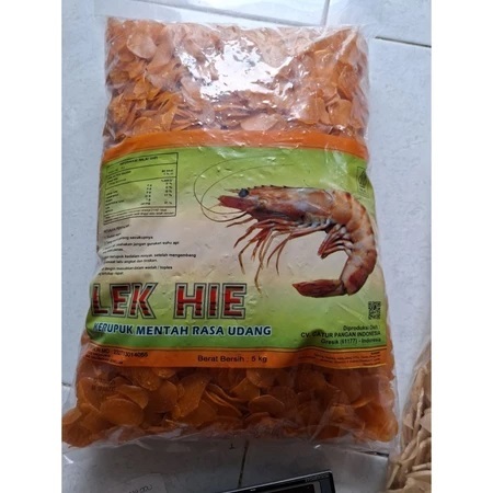 

KRUPUK UDANG LEK HIE 1 BAL 5kg