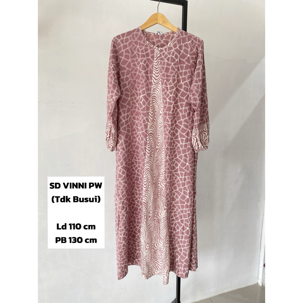 Batik Lu~Za | SD VINNI Model Daster | Tangan Panjang