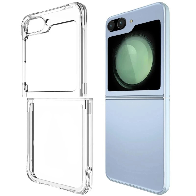 HARD CASE CLEAR SAMSUNG Z FLIP 3 / Z FLIP 4 / Z FLIP 5 / Z FLIP 6 / Z FLIP 7