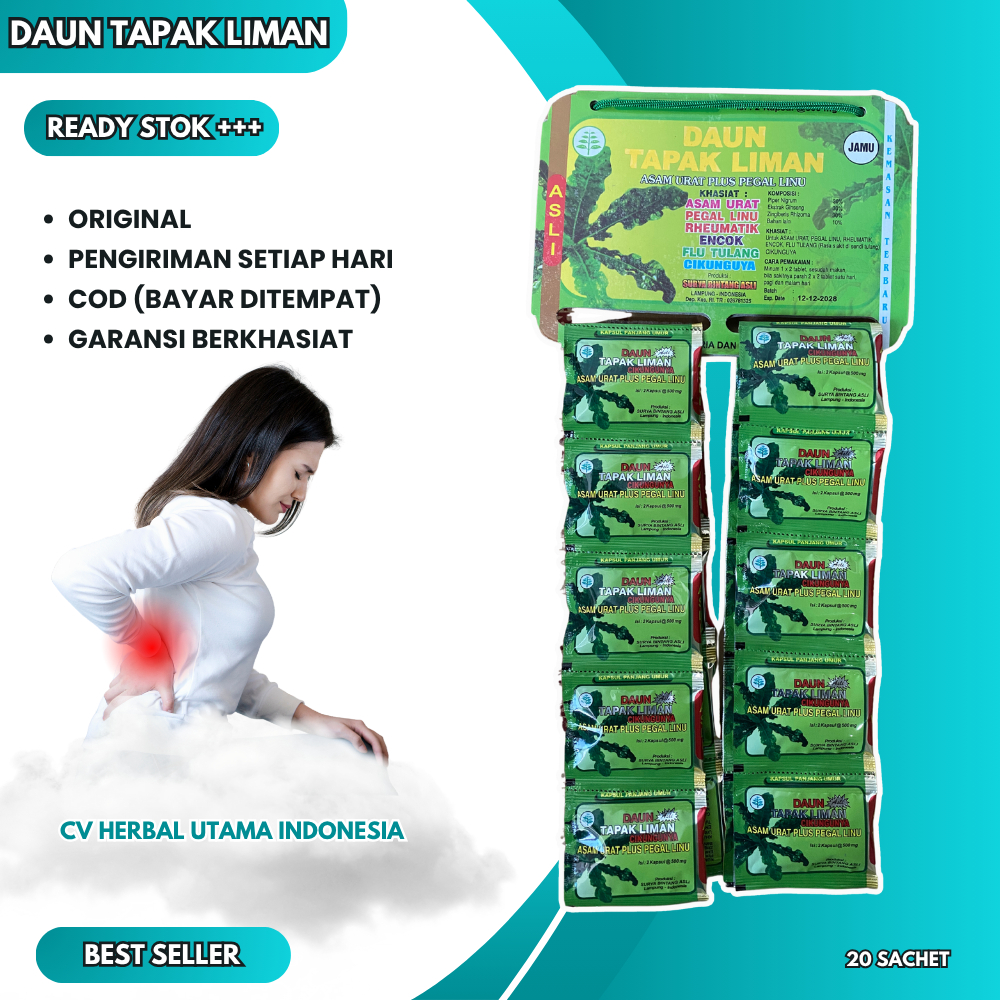 

Kapsul Daun Tapak Liman 100% Original