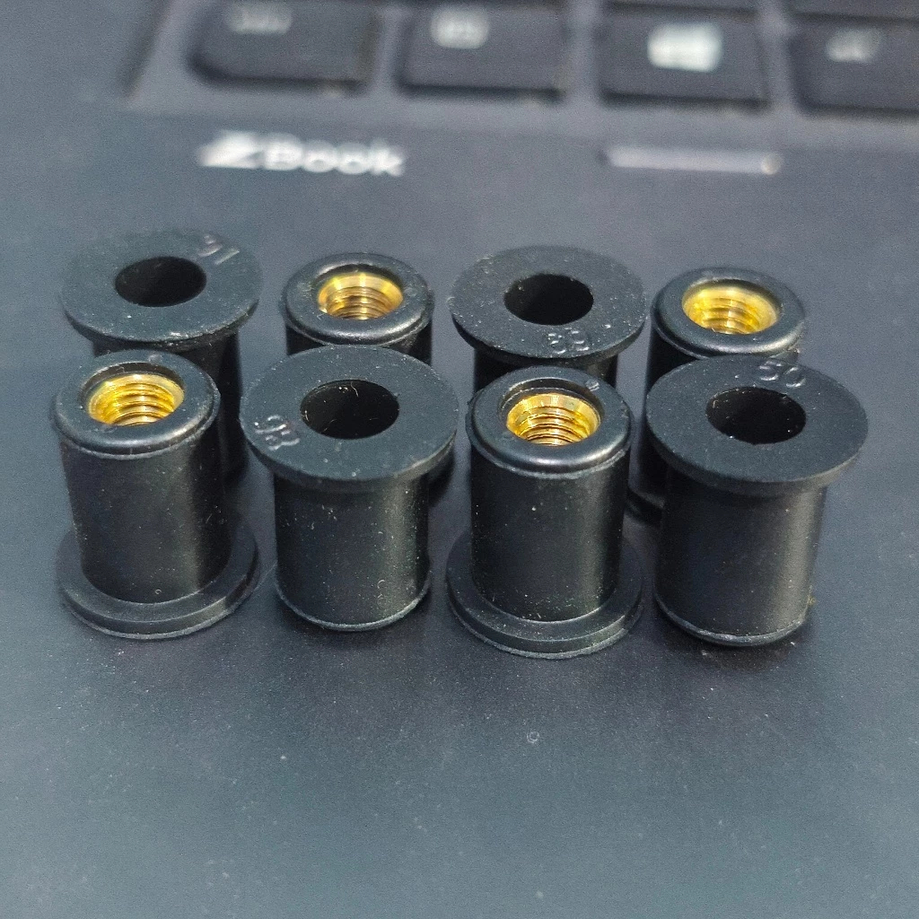 Karet Dudukan Baut Visor New CB150R New CB150R Nut Cowl Set M5X0.8 Mur visor  Sonic 150R CBR 250RR