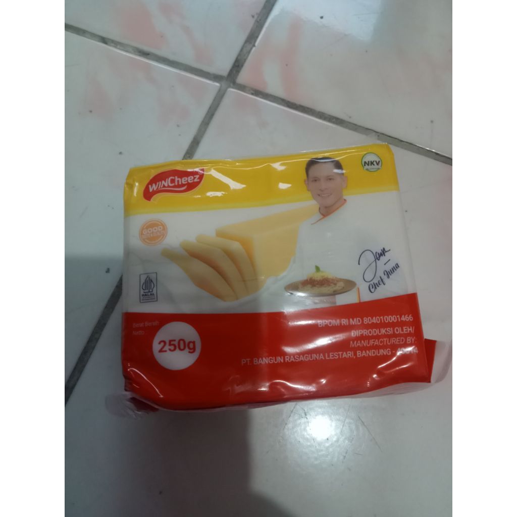 

WINCheez KEJU CHEDDAR OLAHAN 250 gram